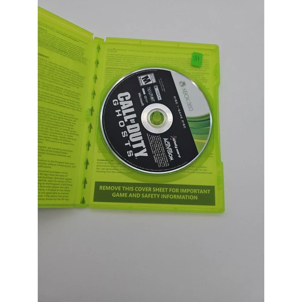 Call of Duty: Ghosts (Microsoft Xbox 360, 2013) TESTED
